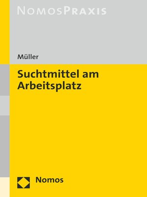 cover image of Suchtmittel am Arbeitsplatz